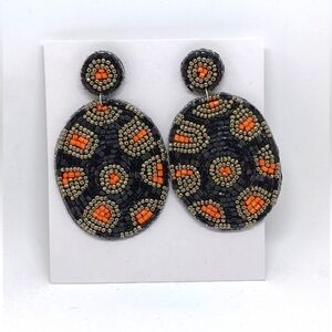 Handcrafted Seed Beeded Earrings